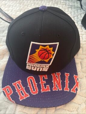 Mitchell & Ness Phoenix Suns Black & Purple Snapback Hat